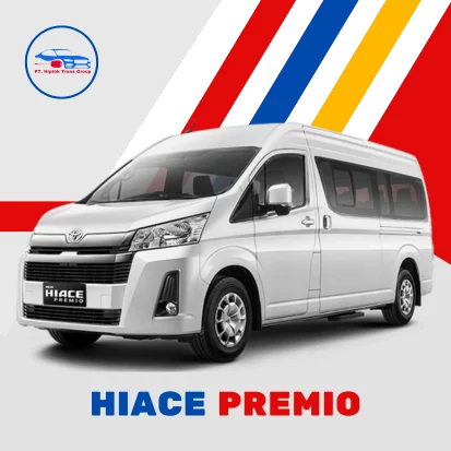 SEwa Mobil toyota Hiace Premio Jakarta Murah
